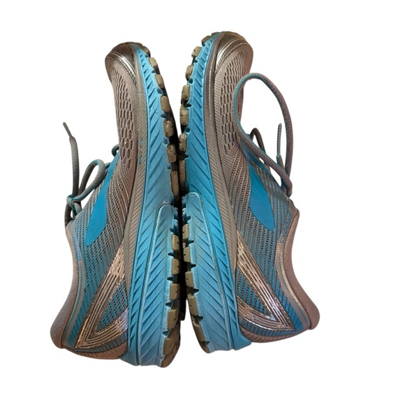 Brooks ghost 10 size 10.5 Women's Athletic Running Shoes - Blue and Gray - Picture 6 of 10